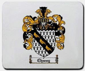 Cheeny coat of arms mouse pad