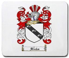 Sinks coat of arms mouse pad