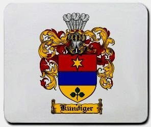 Kundiger coat of arms mouse pad