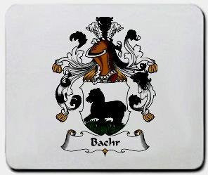 Baehr coat of arms mouse pad