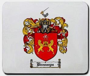 Brennyn coat of arms mouse pad