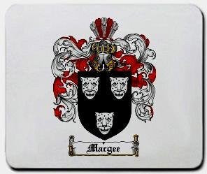 Macgee coat of arms mouse pad