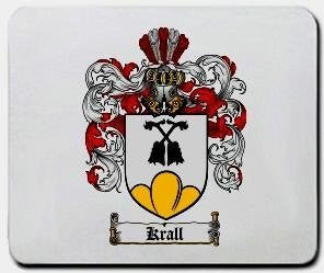 Krall coat of arms mouse pad