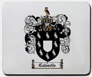 Calverlie coat of arms mouse pad
