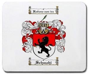 Schmahl coat of arms mouse pad