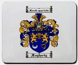 Fogherty coat of arms mouse pad