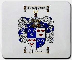 Frazier coat of arms mouse pad
