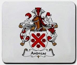 Andreae coat of arms mouse pad