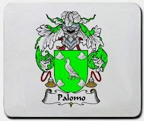 Palomo coat of arms mouse pad