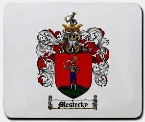 Mestecky coat of arms mouse pad