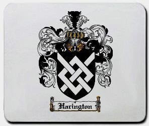 Harington coat of arms mouse pad