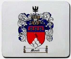 Monti coat of arms mouse pad