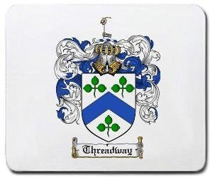 Threadway coat of arms mouse pad