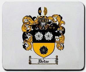 Dotze coat of arms mouse pad