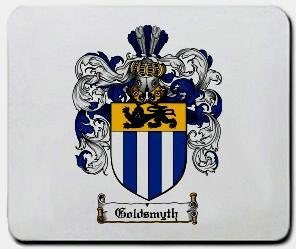 Goldsmyth coat of arms mouse pad