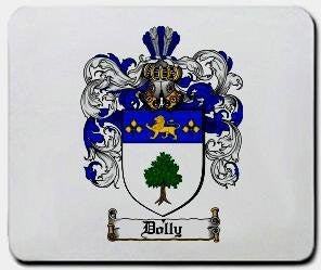Dolly coat of arms mouse pad