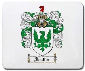 Smither coat of arms mouse pad