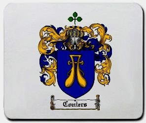 Coniers coat of arms mouse pad