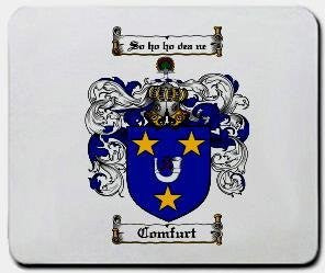 Comfurt coat of arms mouse pad