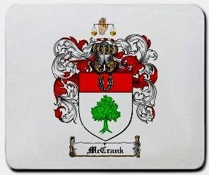 Mccrank coat of arms mouse pad