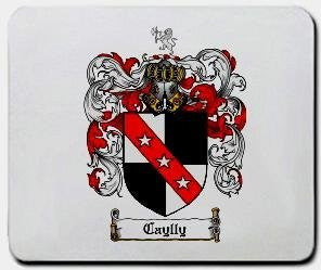 Caylly coat of arms mouse pad