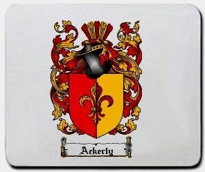 Ackerly coat of arms mouse pad