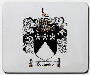 Grymsby coat of arms mouse pad