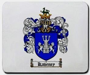 Kaveney coat of arms mouse pad