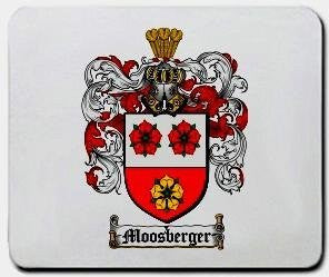 Moosberger coat of arms mouse pad