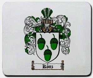 Konz coat of arms mouse pad