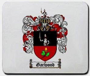 Garwood coat of arms mouse pad