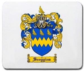 Scoggins coat of arms mouse pad