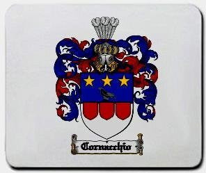 Cornacchio coat of arms mouse pad