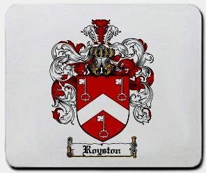 Royston coat of arms mouse pad