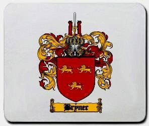 Bryner coat of arms mouse pad