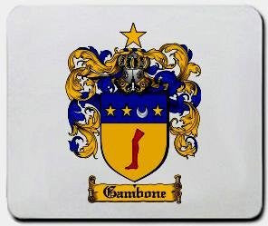 Gambone coat of arms mouse pad