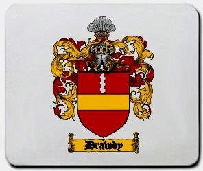 Drawdy coat of arms mouse pad