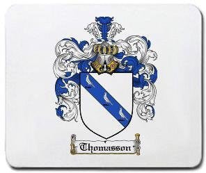 Thomasson coat of arms mouse pad