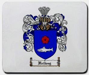 Hollweg coat of arms mouse pad