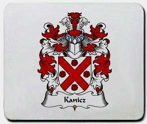 Kanicz coat of arms mouse pad
