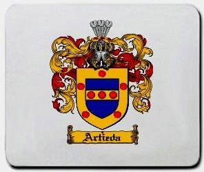 Artieda coat of arms mouse pad