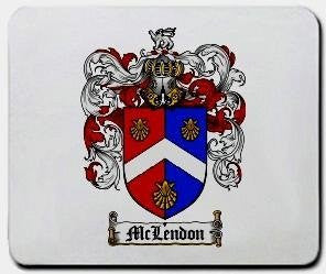Mclendon coat of arms mouse pad