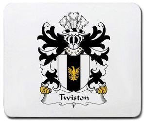 Twiston coat of arms mouse pad