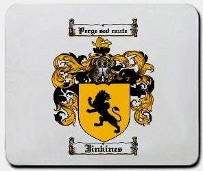 Jinkines coat of arms mouse pad