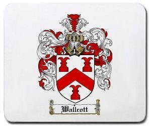 Wallcott coat of arms mouse pad