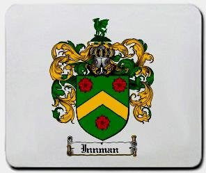 Innman coat of arms mouse pad