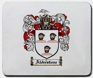 Alderstone coat of arms mouse pad
