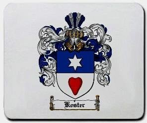 Koster coat of arms mouse pad