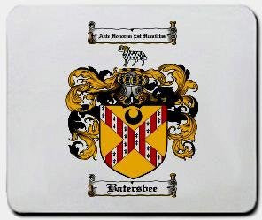 Batersbee coat of arms mouse pad