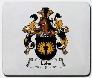 Lohe coat of arms mouse pad